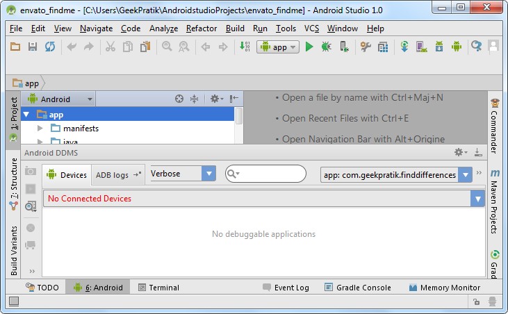 Android Studio v 1.0